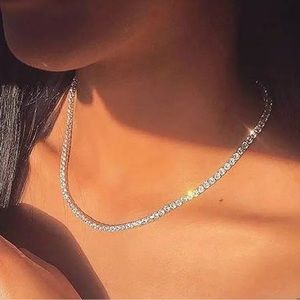 Tennis necklace